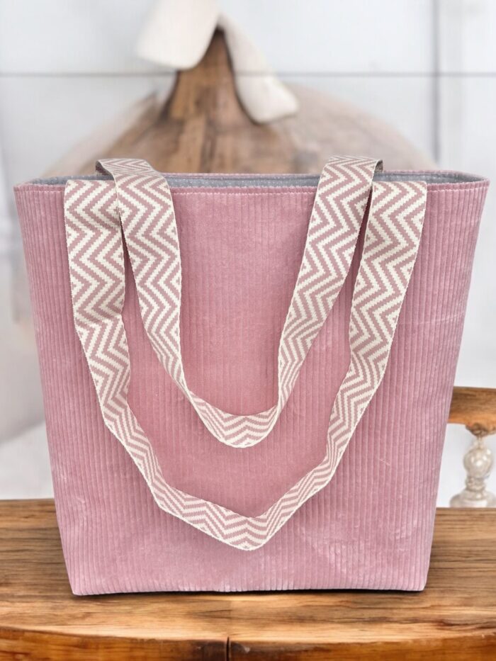 Shopper Breitcord rosa