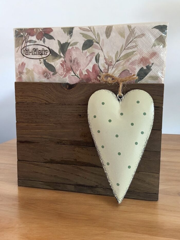 Geschenkset Serviettenhalter Burgundy