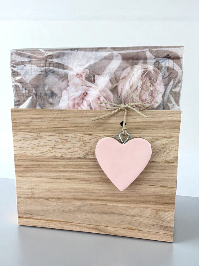 Geschenkset Serviettenhalter herzhaft